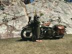 1942 Harley-Davidson WLA 45 Antique Flathead Vintage