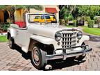 1950 Willys Jeepster 134cid 3 Speed