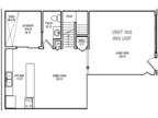 Noma Flats - B7 Two Bedroom / Two and a Half Bath Split Level
