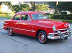 1951 Ford Deluxe Tudor Red Beauty