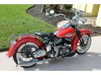 1945 Harley-Davidson UL Sport Touring Red