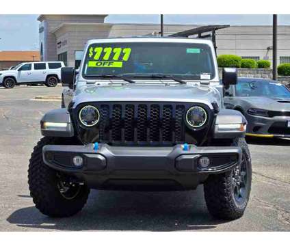 2023 Jeep Wrangler Base 4xe WILLYS is a Silver 2023 Jeep Wrangler SUV in Saint Charles IL