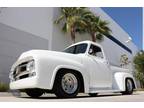 1955 Ford F-100 White V8