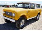 1963 International Harvester Scout 80