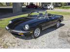 1986 Alfa Romeo Veloce Spider Black