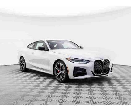 2024 BMW 4 Series 430i xDrive is a White 2024 BMW 430 Model i Coupe in Barrington IL