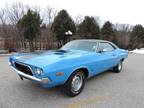 1973 Dodge Challenger Blue Rally