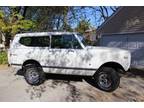 1972 International Harvester Scout Alpine White