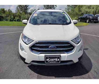 2020 Ford EcoSport Titanium is a White 2020 Ford EcoSport Titanium SUV in Ransomville NY