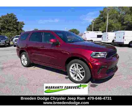 2022 Dodge Durango GT Plus is a Red 2022 Dodge Durango GT SUV in Fort Smith AR