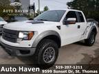 2010 Ford F-150 Svt Raptor Leather Interior | Bluetooth