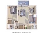 Place One Apartment Homes - One Bedroom 1.5 Bath - 1,029 sqft