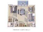 Place One Apartment Homes - One Bedroom 1.5 Bath - 966 sqft