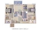 Place One Apartment Homes - Two Bedroom 2 Bath - 1,350 sqft