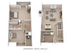 Lakewood Hills Apartments and Townhomes - Two Bedroom Townhome- 1025 sqft