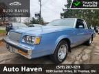 1987 Buick Regal BASE | LOW MILAGE | CLEAN | ACCIDENT FREE |
