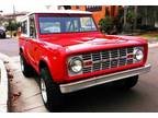 1966 Ford Bronco Original 289 V8 Red