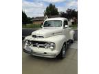 1952 Ford F-100 Pickup Restored Wimbledon White