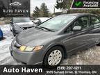2009 Honda Civic Sedan DX | ACCIDENT FREE | EFFICIENT AND RELIABLE |