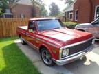 1971 Chevrolet C10 Cheyenne Red