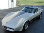 1982 Chevrolet Corvette Silver-Gold-Brown