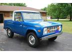 1970 Ford Bronco Half Cab Pickup