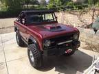 1977 Ford Bronco 427 Maroon