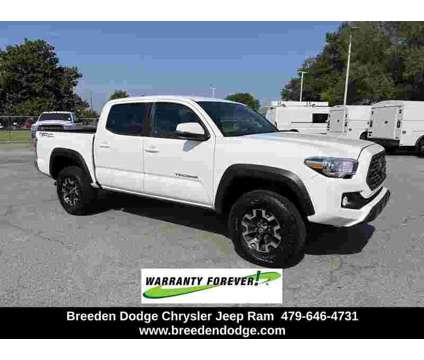 2022 Toyota Tacoma TRD Off-Road V6 is a White 2022 Toyota Tacoma TRD Off Road Truck in Fort Smith AR