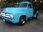 1955 Ford F-100 V-6 Blue