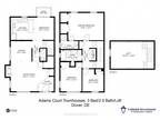John Court Apartments - John Court - 3 Bedroom/2-1/2 Baths plus 3rd floor Loft