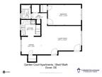 Garden Court Apartments - 1 Bedroom/1 Bath - 2nd Floor