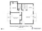 Governors Square Apartments - 1-Bedroom / Bonus Room/ 1-Bath - 1 Level
