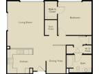 Millworks - 1 Bedroom 1 Bath Plan A