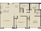 Millworks - 2 Bedroom 2 Bathroom Plan C