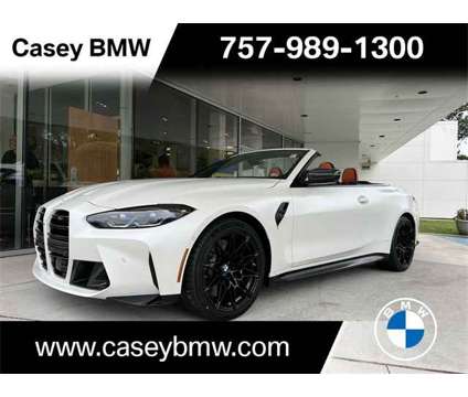 2024 BMW M4 Competition is a White 2024 BMW M4 Convertible in Newport News VA
