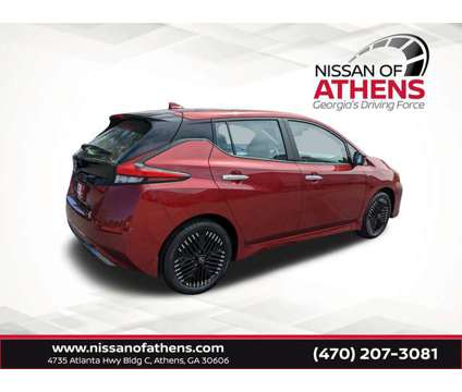 2023 Nissan Leaf SV Plus is a Red 2023 Nissan Leaf SV Car for Sale in Athens GA
