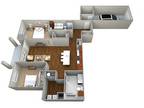 Cedar Place Apartments - 2 bedroom (1258 sf)