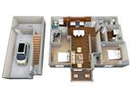 Cedar Place Apartments - 2 bedroom (1237 sf)