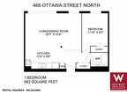 468 Ottawa Street N. - 1 Bedroom