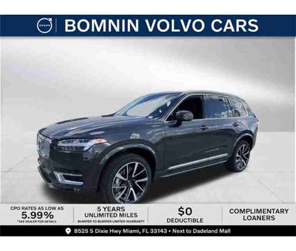 2024 Volvo XC90 B5 Plus is a Grey, Silver 2024 Volvo XC90 3.2 Trim SUV in Miami FL