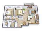 Ashbury Apartment Community - Granger Court - Two Bedroom - Plan 22A