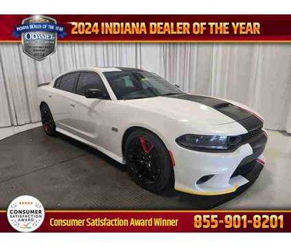 2023 Dodge Charger R/T Scat Pack is a White 2023 Dodge Charger R/T Scat Pack Sedan in Fort Wayne IN