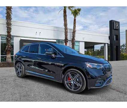 2024 Mercedes-Benz AMG EQE Base 4MATIC is a Black 2024 Mercedes-Benz AMG E SUV in Savannah GA