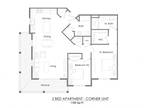 Willoughby Estates - Manor Homes - 2 Bedroom Corner Unit
