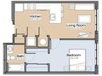 139 Main - Floor Plan B One Bedroom / One Bath (No Balcony)