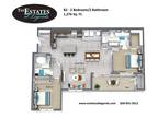 The Estates at Legends - B2- 2 Bedroom / 2 Bath