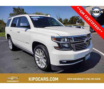 2019 Chevrolet Tahoe Premier is a White 2019 Chevrolet Tahoe Premier SUV in Ransomville NY