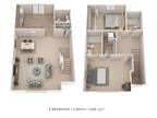 Mews at Annandale Townhomes - Two Bedroom 2 Bath Townhome - 1,226 sqft
