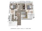 Cranford Crossing Apartment Homes - Two Bedroom 2 Bath-1040 sqft