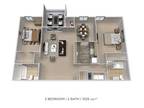 Regency Lakeside Apartment Homes - Two Bedroom 2 Bath - 1,025 sqft